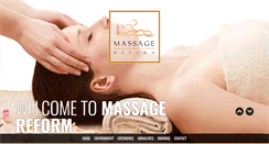 Desktop Screenshot of massagereform.com